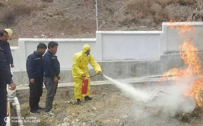 德欽縣污水處理廠應(yīng)急培訓(xùn)、實(shí)操演練